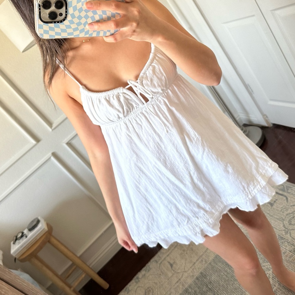 Princess Polly White Mini Dress